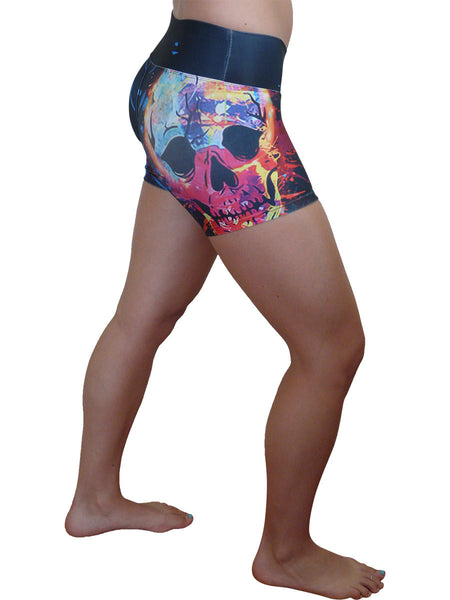 Colored Skull Short