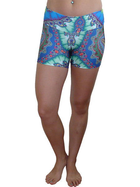 Green coral short