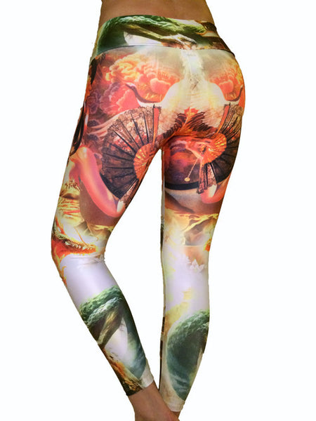 DRAGON PRINCESS COMPRESSION PANTS