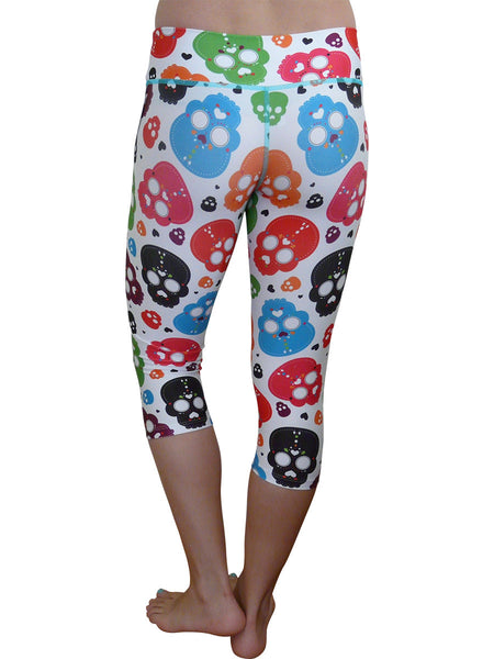 Happy Skull Capri