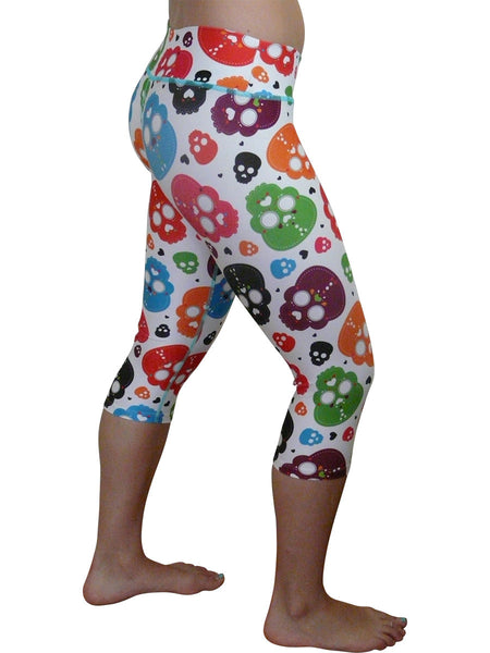 Happy Skull Capri