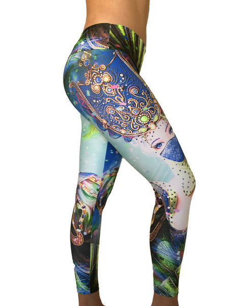 BELLY DANCING BEAUTY COMPRESSION PANTS