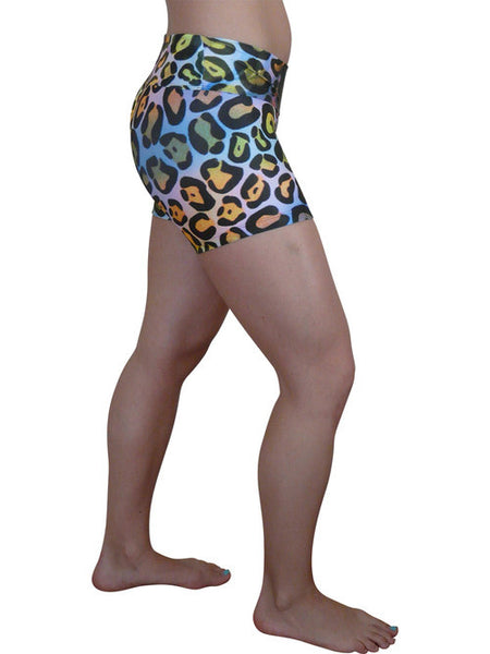 Symmetrical Animal Compression Shorts