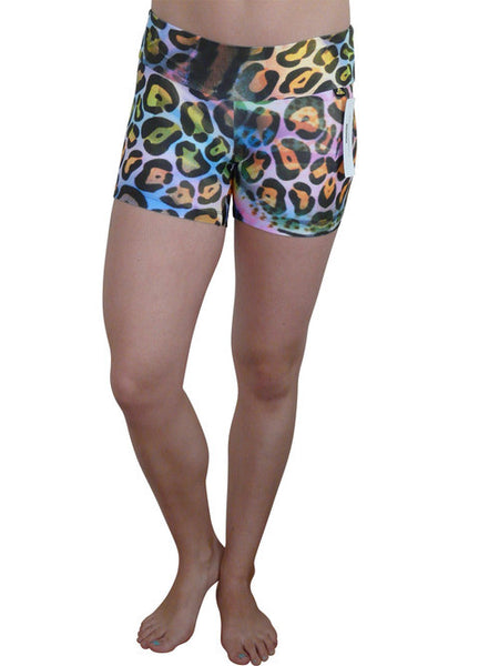 Symmetrical Animal Compression Shorts