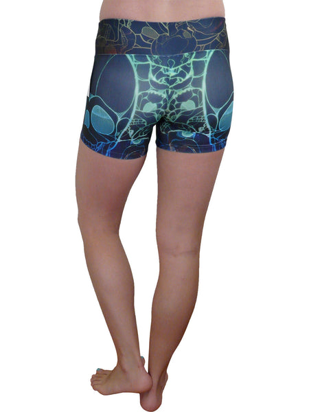 Splashed skull short
