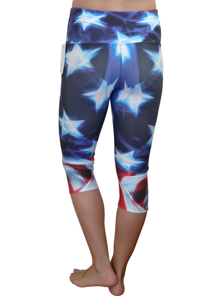 Stars with a Touch of Stripes Capri