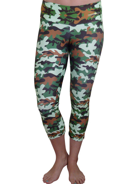 Traditional Camo Capri