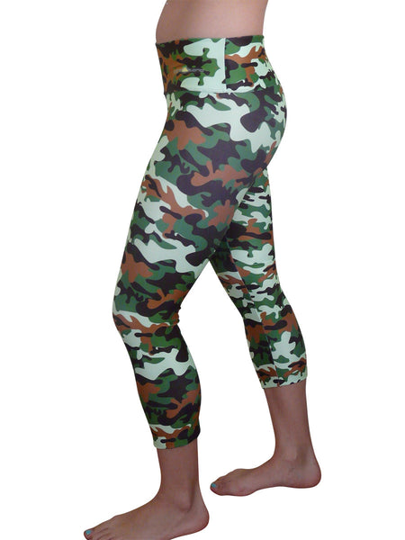 Traditional Camo Capri