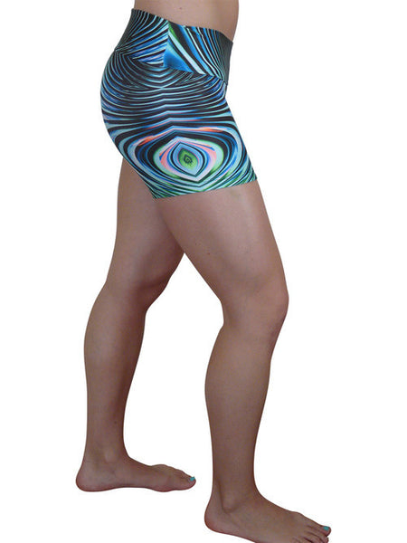 Astro Swirl Compression Shorts