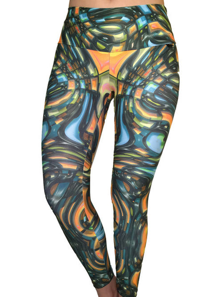 FANCY FADE COMPRESSION PANTS