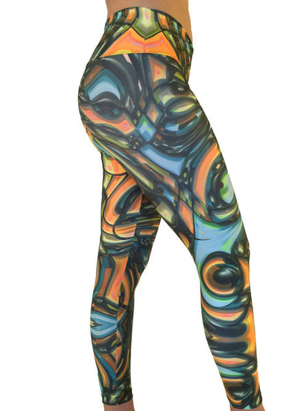 FANCY FADE COMPRESSION PANTS