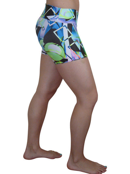 Pastel Paradise Compression Shorts