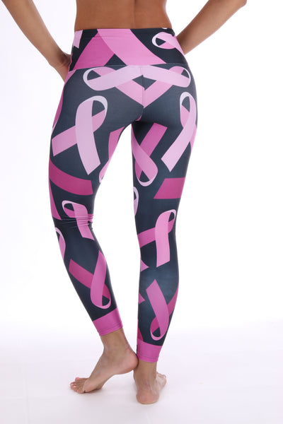 Pink Ribbon Legging