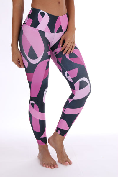 Pink Ribbon Legging