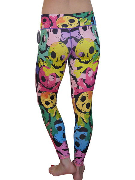 Rainbow Skull Leggings