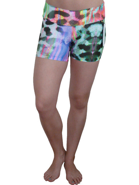 Rainbow Sprite Compression Shorts