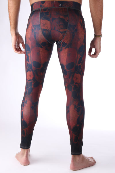 Subtly Skull Mens Tights