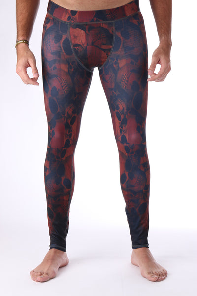 Subtly Skull Mens Tights