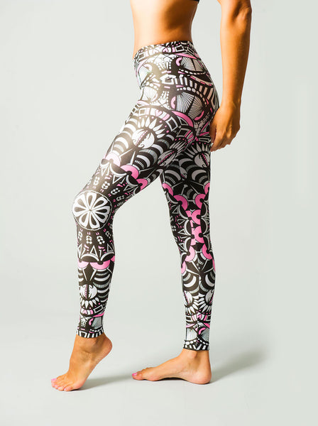 Tribal Pink Leggings