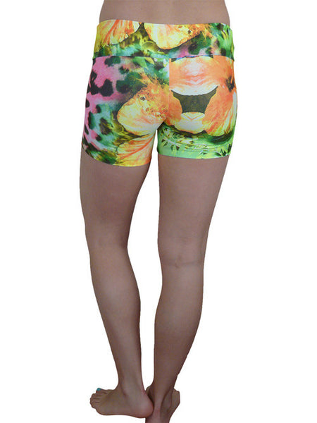 Tropical Tango Compression Shorts